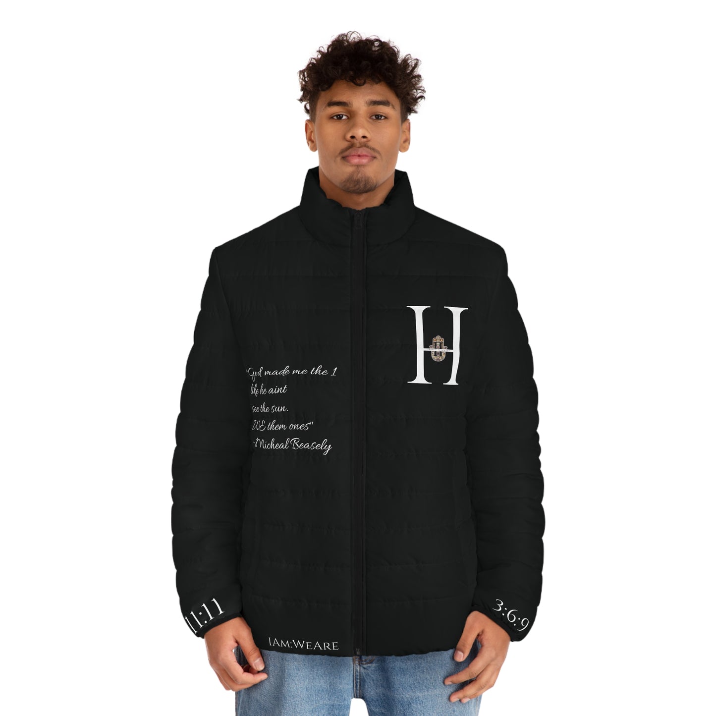 Men's Puffer Jacket (AOP)
