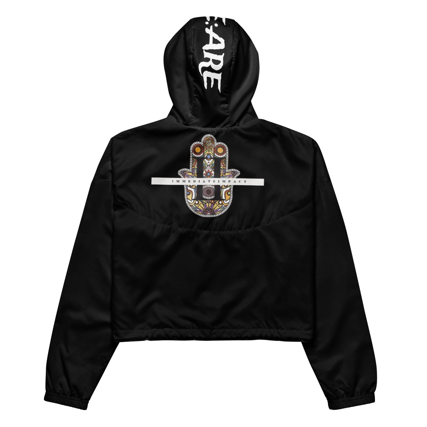 We:Are cropped windbreaker